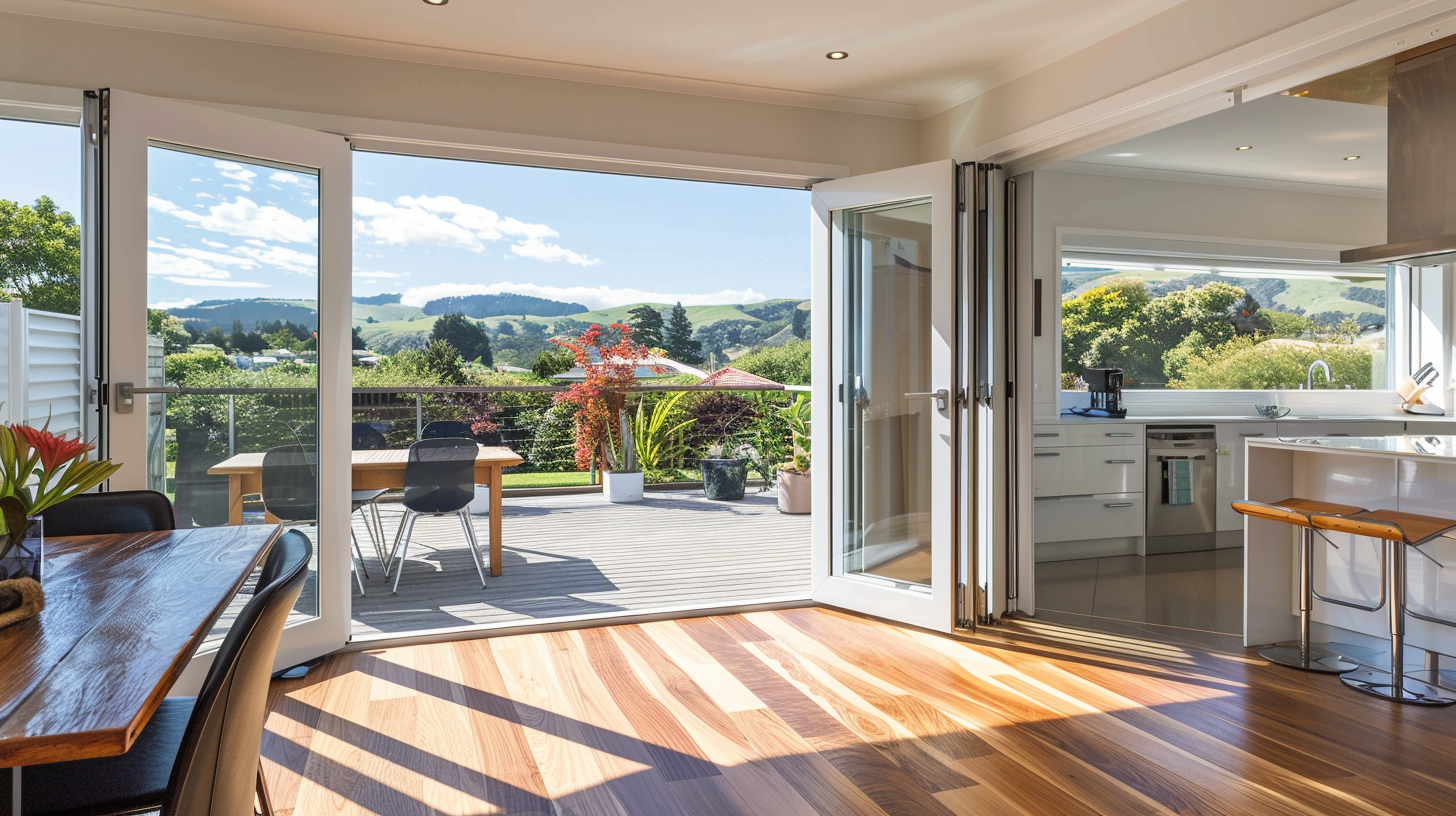 BRANZ approved uPVC window system installed by local Wellington installers - Blue Door Construction