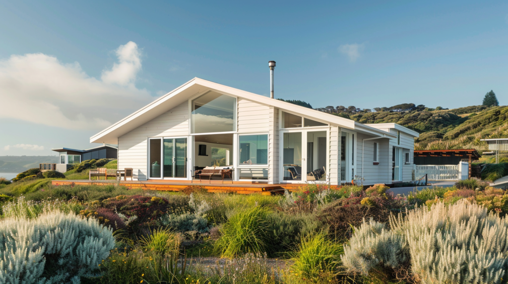 Modern home with large uPVC windows and glass sliding doors - uPVC Installations Across Wellington