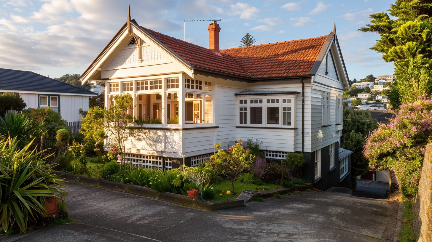 Stylish low-maintenance uPVC windows enhancing comfort in a Wellington home