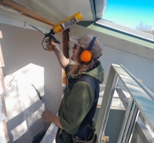Installing pvc windows tawa